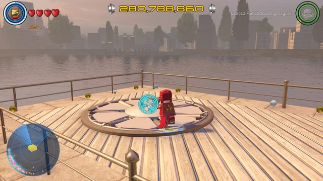 Another golden brick is hidden under the cover shown on the picture - Golden bricks - North Manhattan - secrets - LEGO Marvels Avengers - Game Guide and Walkthrough