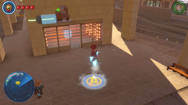 You will find another golden brick on the connection between the northern and central part of Manhattan - Golden bricks - North Manhattan - secrets - LEGO Marvels Avengers - Game Guide and Walkthrough