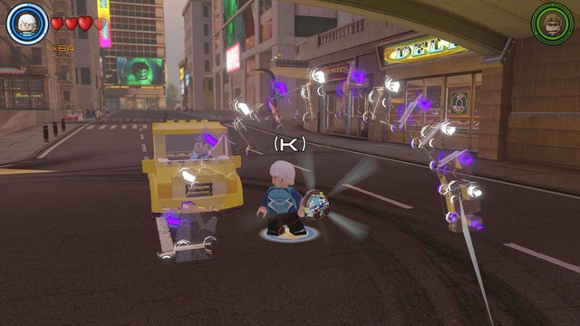 Near Marvel building you will find another race in which it is best to participate as Quicksilver - Races / Characters - North Manhattan - secrets - LEGO Marvels Avengers - Game Guide and Walkthrough