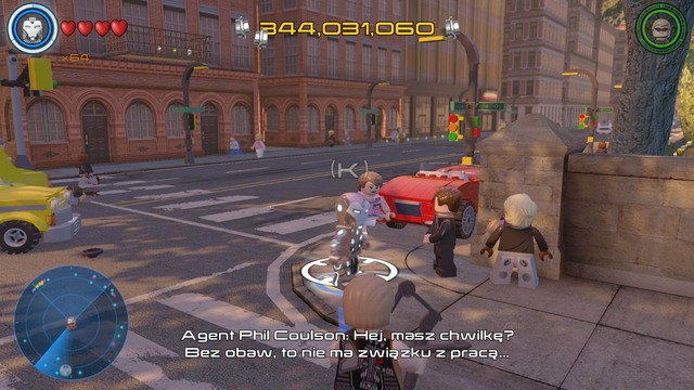 In the southern part of Central Park you will find Agent Coulson who will have a mission for you - Side missions - Central Manhattan - secrets - LEGO Marvels Avengers - Game Guide and Walkthrough