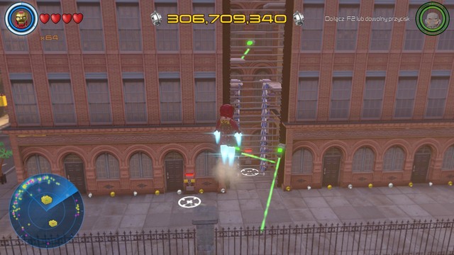 In the eastern part of central Manhattan you will find the building shown on the picture - Golden bricks - Central Manhattan - secrets - LEGO Marvels Avengers - Game Guide and Walkthrough