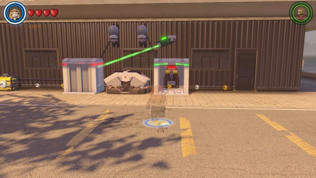 Another golden brick can be also found in the shipyard - Golden bricks - Central Manhattan - secrets - LEGO Marvels Avengers - Game Guide and Walkthrough