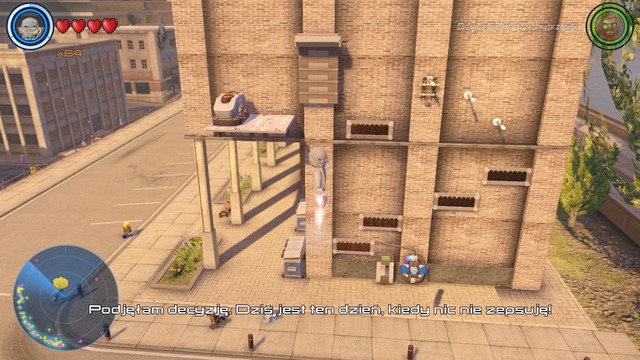 In the eastern part of central Manhattan you will find another riddle - Golden bricks - Central Manhattan - secrets - LEGO Marvels Avengers - Game Guide and Walkthrough