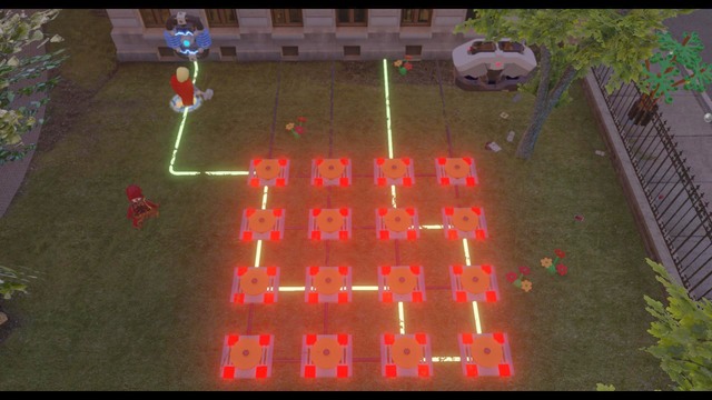 In the workers district you will find the platform shown on the picture - Golden bricks - Central Manhattan - secrets - LEGO Marvels Avengers - Game Guide and Walkthrough