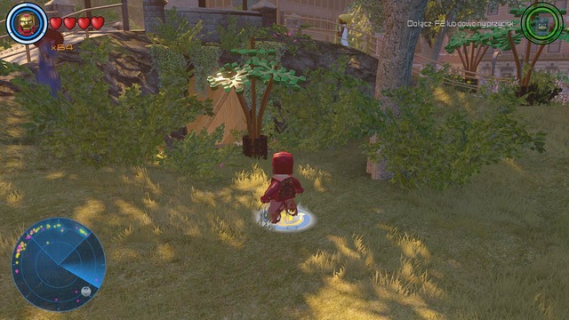 Under the small passage in Central Park you will find a tunnel that leads underground - Golden bricks - Central Manhattan - secrets - LEGO Marvels Avengers - Game Guide and Walkthrough