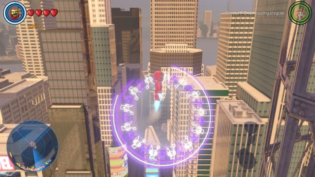 South from Marvel building you will find another race - Races - Central Manhattan - secrets - LEGO Marvels Avengers - Game Guide and Walkthrough