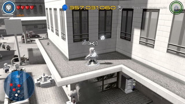 The first bottle that must be destroyed can be found on the small roofing - Agent Carter missions - Manhattan - LEGO Marvels Avengers - Game Guide and Walkthrough