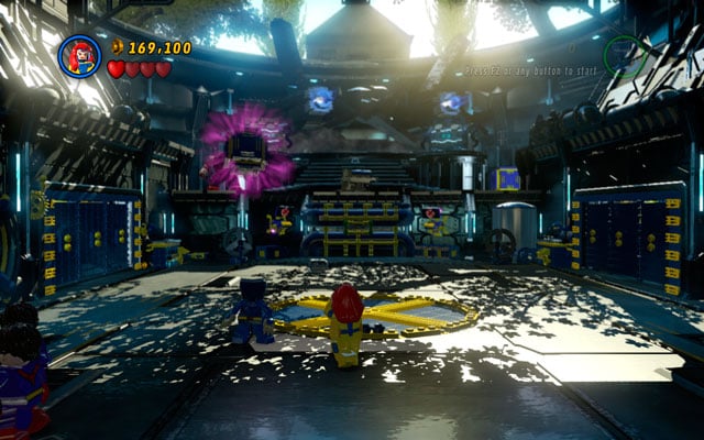 Struggle with Juggernaut is quite complicated and divided into few smaller sequences - Juggernauts and Crosses | Walkthrough - Walkthrough - LEGO Marvel Super Heroes Game Guide & Walkthrough