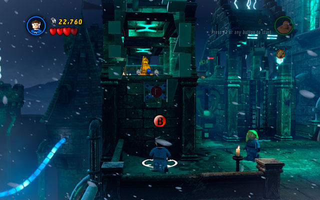 Go to the upper level, then turn left and choose Mr - Doctor in the House | Walkthrough - Walkthrough - LEGO Marvel Super Heroes Game Guide & Walkthrough