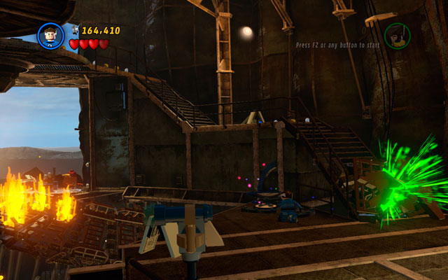 Head to the right and pass through the iron bars as Mr - Taking Liberties | Walkthrough - Walkthrough - LEGO Marvel Super Heroes Game Guide & Walkthrough