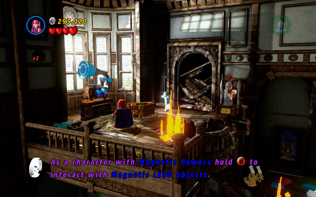 Return to the first location through the door and choose Magneto - then use his magnetic abilities on the metal gramophone - Juggernauts and Crosses | Minikit Sets - Minikit Sets - LEGO Marvel Super Heroes Game Guide & Walkthrough