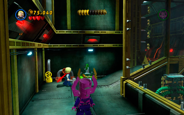 Third can be found in the corridor leading to the arena with M - That Sinking Feeling | Minikit Sets - Minikit Sets - LEGO Marvel Super Heroes Game Guide & Walkthrough