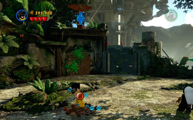 To obtain the last minikit, you need to unearth five pumpkins hidden in the sand piles - Rapturous Rise | Minikit Sets - Minikit Sets - LEGO Marvel Super Heroes Game Guide & Walkthrough