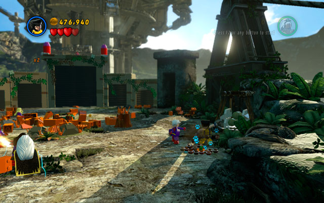 Fourth one can be found during the boss fight - Rapturous Rise | Minikit Sets - Minikit Sets - LEGO Marvel Super Heroes Game Guide & Walkthrough