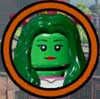 She-Hulk - Characters in New York City - Superheroes and Archvillains - LEGO Marvel Super Heroes Game Guide & Walkthrough