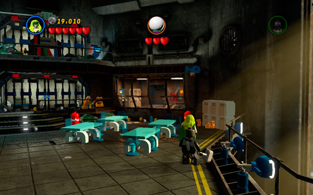 In the same location turn right and walk to the cupboard standing near the wall - smash it and then switch your character into Venom - The Thrill of the Chess | Deadpool Bonus Missions: Collectables - Deadpool Bonus Missions: Collectables - LEGO Marvel Super Heroes Game Guide & Walkthrough