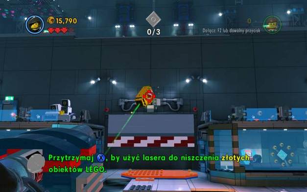 The laser gun - Escape from Bricksburg - The story mode - The LEGO Movie Videogame - Game Guide and Walkthrough