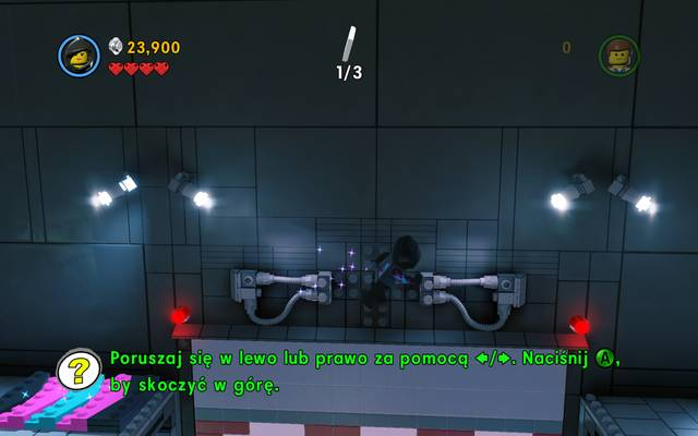 The trampoline makes it possible to run over walls - Escape from Bricksburg - The story mode - The LEGO Movie Videogame - Game Guide and Walkthrough