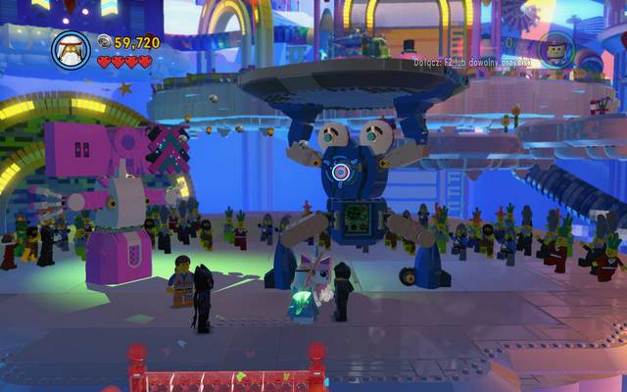 The second pink robot - Welcome to Cloud Cuckoo Land - The story mode - The LEGO Movie Videogame - Game Guide and Walkthrough