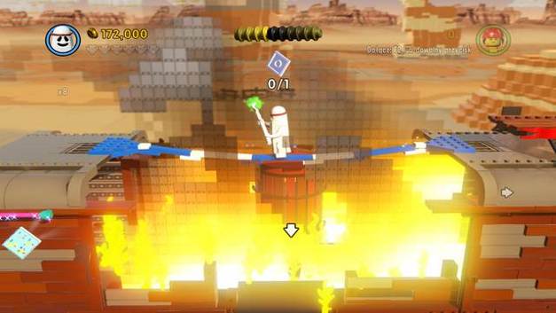 The fourth page - Escape from Flatbush - Golden manuals and pants - The LEGO Movie Videogame - Game Guide and Walkthrough