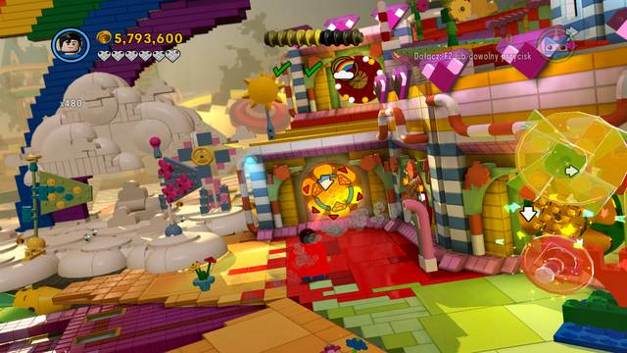 The third page - Escape from Cloud Cuckoo Land - Golden manuals and pants - The LEGO Movie Videogame - Game Guide and Walkthrough