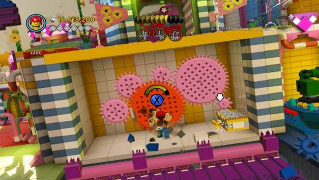 The fourth page - Escape from Cloud Cuckoo Land - Golden manuals and pants - The LEGO Movie Videogame - Game Guide and Walkthrough