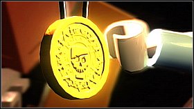 In the cargo hold put the mechanism into the blockade - The Black Pearl Attacks - walkthrough - The Curse of the Black Pearl - LEGO Pirates of the Caribbean: The Video Game - Game Guide and Walkthrough