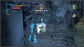 Bottle 3 - In the place where you found the winch used to move the bridge switch into a character with a long ranged weapon (Marty) and shoot at the target high on the left - Isla de Muerta - bottles - The Curse of the Black Pearl - LEGO Pirates of the Caribbean: The Video Game - Game Guide and Walkthrough