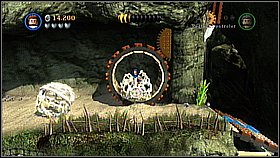 Climb the cliff and another wall - Pelegosto - walkthrough - Dead Man's Chest - LEGO Pirates of the Caribbean: The Video Game - Game Guide and Walkthrough