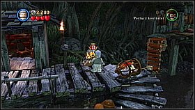 The bridges will take you to the right side of the map - A Touch of Destiny - walkthrough - Dead Man's Chest - LEGO Pirates of the Caribbean: The Video Game - Game Guide and Walkthrough