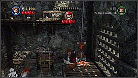 On the second floor you need to jump to get to the window with the bar - Isla Cruces - walkthrough - Dead Man's Chest - LEGO Pirates of the Caribbean: The Video Game - Game Guide and Walkthrough