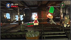 Take the third chest to the green floor panel - Kraken - walkthrough - Dead Man's Chest - LEGO Pirates of the Caribbean: The Video Game - Game Guide and Walkthrough