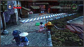 The gate will open and the soldiers will attack - fight them (you will not defeat all of them, because they will come back in small groups) - Singapore - walkthrough - At World's End - LEGO Pirates of the Caribbean: The Video Game - Game Guide and Walkthrough