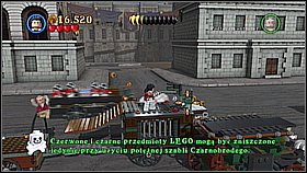 Bottle 5 - When you slide right on the rope for the first time look for the panes which Siren can destroy (go to the right on the molding) - London Town - bottles - On Stranger Tides - LEGO Pirates of the Caribbean: The Video Game - Game Guide and Walkthrough