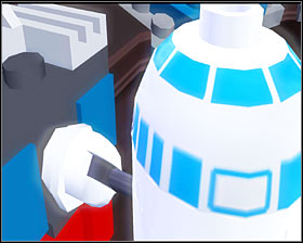 Use the dispenser and go through the door - Rescue The Princess - Story Mode - Episode IV - LEGO Star Wars II: The Original Trilogy - Game Guide and Walkthrough