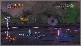 The fight will move to nearby the Zillo beast - Epilogue - Story mode - LEGO Star Wars III: The Clone Wars - Game Guide and Walkthrough