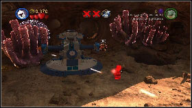 After destroying the first vehicle, immediately head to the second - Asajj Ventress - p. 2 - Story mode - LEGO Star Wars III: The Clone Wars - Game Guide and Walkthrough