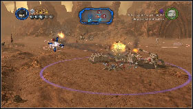 You can place your own objects on the overtaken areas - Count Dooku - p. 4 - Story mode - LEGO Star Wars III: The Clone Wars - Game Guide and Walkthrough