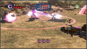 However your main targets are the three generators which you can destroy only using the torpedoes - Count Dooku - p. 1 - Story mode - LEGO Star Wars III: The Clone Wars - Game Guide and Walkthrough