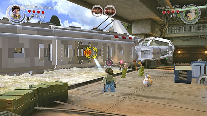 Special requirements: none - Chapter 7 - The Resistance | Minikits and red bricks - Minikits and red LEGO bricks - LEGO Star Wars: The Force Awakens Game Guide