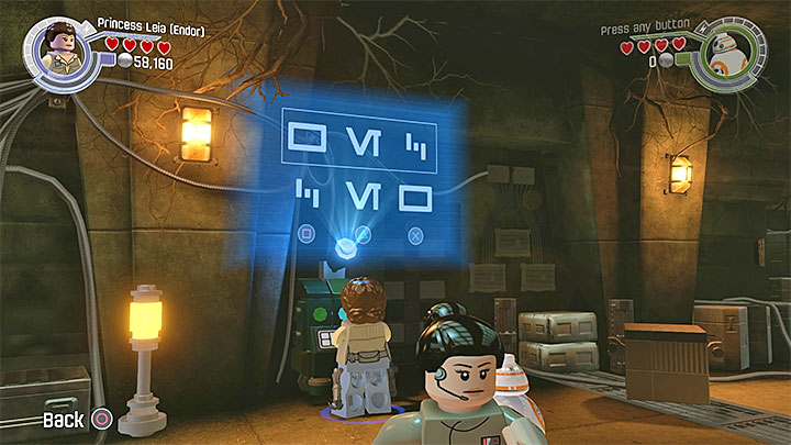 You can find the remaining two droids after you open the first large door, i - Chapter 7 - The Resistance | Minikits and red bricks - Minikits and red LEGO bricks - LEGO Star Wars: The Force Awakens Game Guide