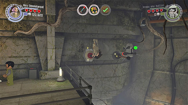 Special requirements: none - Chapter 7 - The Resistance | Minikits and red bricks - Minikits and red LEGO bricks - LEGO Star Wars: The Force Awakens Game Guide