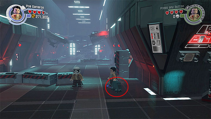 Special requirements: none - Chapter 8 - Starkiller Sabotage | Minikits and red bricks - Minikits and red LEGO bricks - LEGO Star Wars: The Force Awakens Game Guide