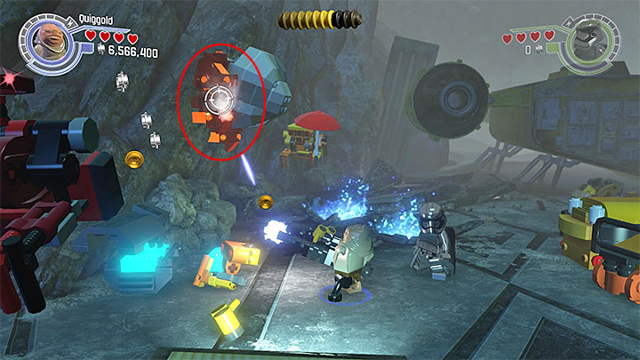 Special requirements: none - The Crimson Corsair | Minikits and red bricks - Minikits and red LEGO bricks - LEGO Star Wars: The Force Awakens Game Guide