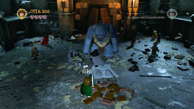 Your next enemy will be a troll - The Mines of Moria - Walkthrough - Act I - LEGO The Lord of the Rings - Game Guide and Walkthrough
