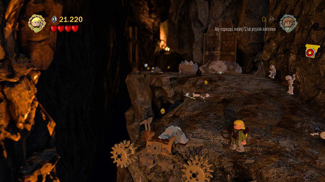 After regaining control over your team, you should head to the right - The Mines of Moria - Walkthrough - Act I - LEGO The Lord of the Rings - Game Guide and Walkthrough