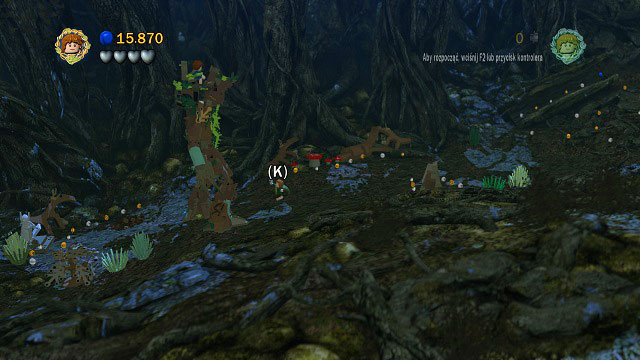 This time you will be able to control the powerful Treebeard - Track Hobbits - Walkthrough - Act II - LEGO The Lord of the Rings - Game Guide and Walkthrough