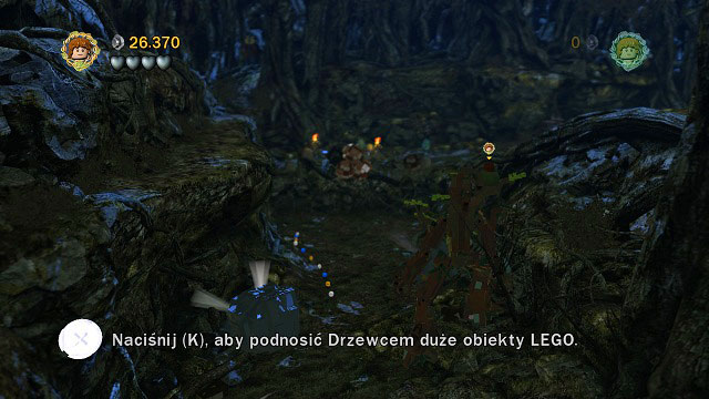 After as short fight with Orcs, you will need to defeat some archers - Track Hobbits - Walkthrough - Act II - LEGO The Lord of the Rings - Game Guide and Walkthrough