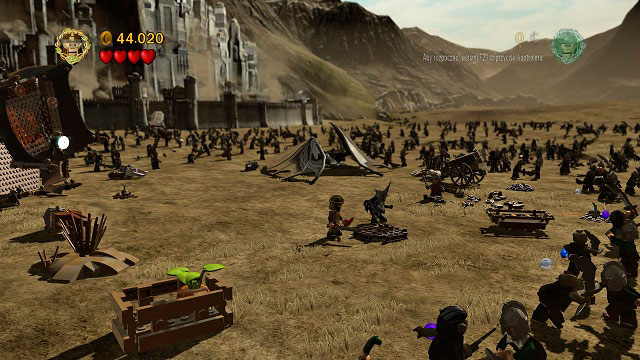 Fighting him might resemble the fight with the Troll in the depth of Moria - Battle of Pelennor Fields - Walkthrough - Act III - LEGO The Lord of the Rings - Game Guide and Walkthrough