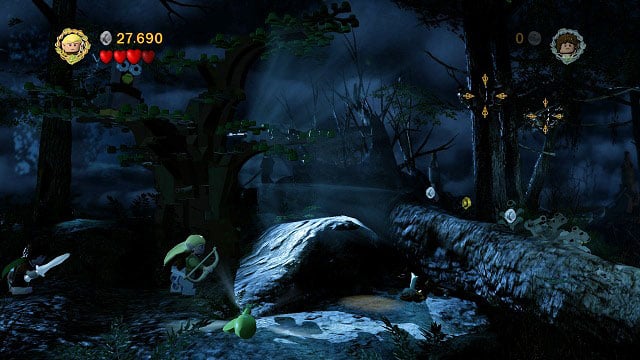 #4/#5 - In the location with the spider-web and bee hive - The Black Rider - Collectibles - LEGO The Lord of the Rings - Game Guide and Walkthrough